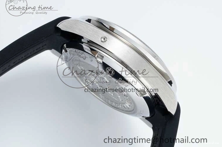 0304 ZipUp Speedmaster Racing Master SS HKF Best Edition Gray Black Dial on Black Rubber Strap A 7811